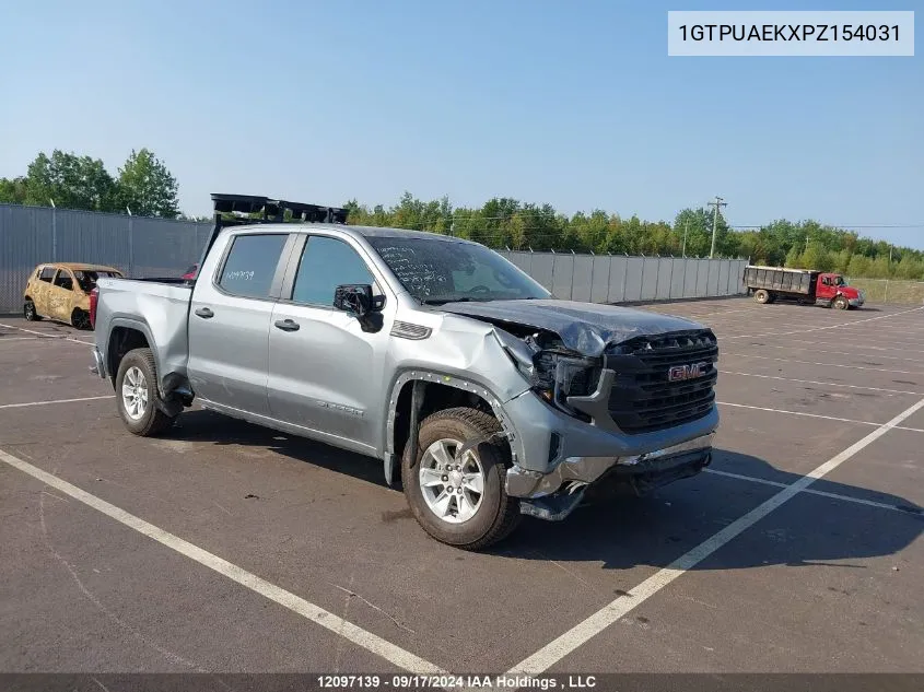 2023 GMC Sierra 1500 VIN: 1GTPUAEKXPZ154031 Lot: 12097139