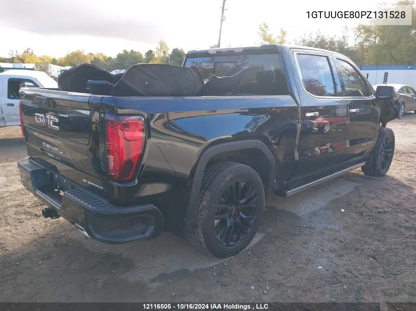 2023 GMC Sierra 1500 VIN: 1GTUUGE80PZ131528 Lot: 12116505