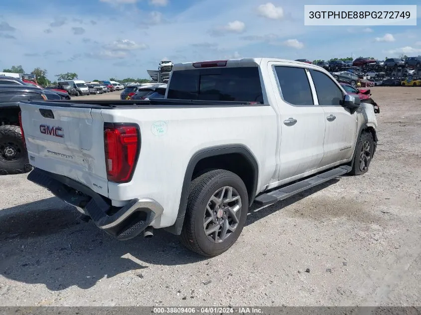 2023 GMC Sierra 1500 2Wd Short Box Slt VIN: 3GTPHDE88PG272749 Lot: 38809406