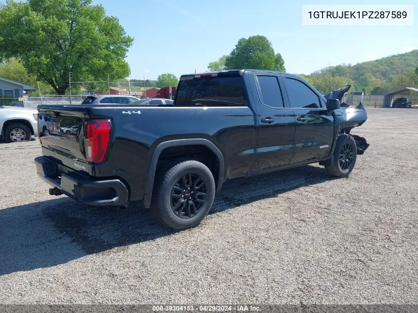 2023 GMC Sierra 1500 4Wd Double Cab Standard Box Elevation With 3Vl VIN: 1GTRUJEK1PZ287589 Lot: 39304153