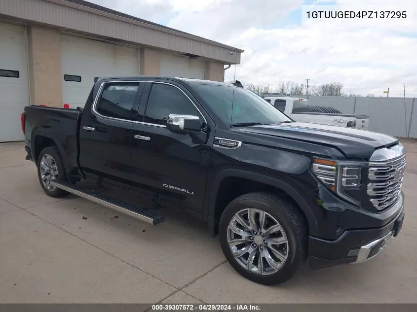 2023 GMC Sierra 1500 4Wd Short Box Denali VIN: 1GTUUGED4PZ137295 Lot: 39307572