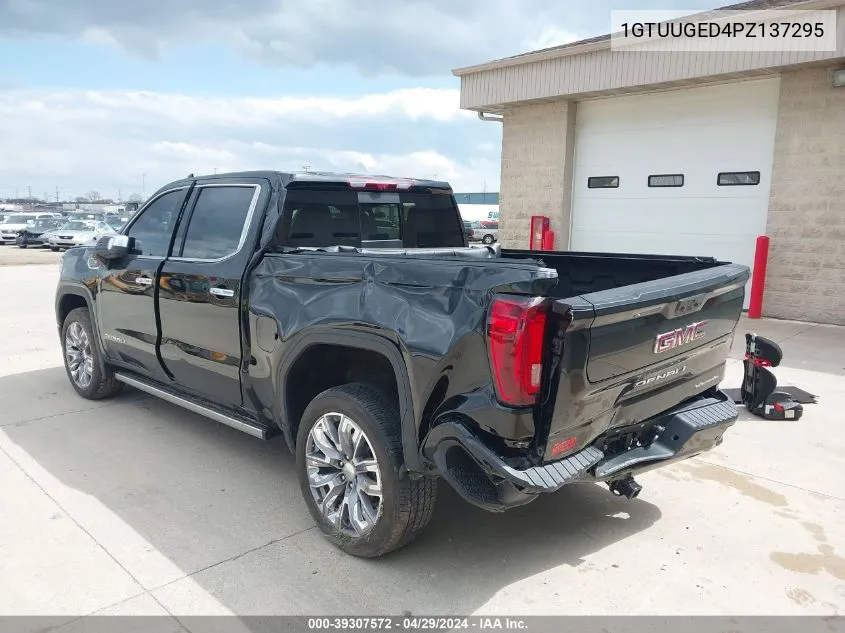 2023 GMC Sierra 1500 4Wd Short Box Denali VIN: 1GTUUGED4PZ137295 Lot: 39307572