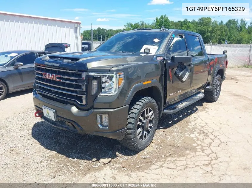 2023 GMC Sierra 2500Hd 4Wd Standard Bed At4 VIN: 1GT49PEY6PF165329 Lot: 39811580