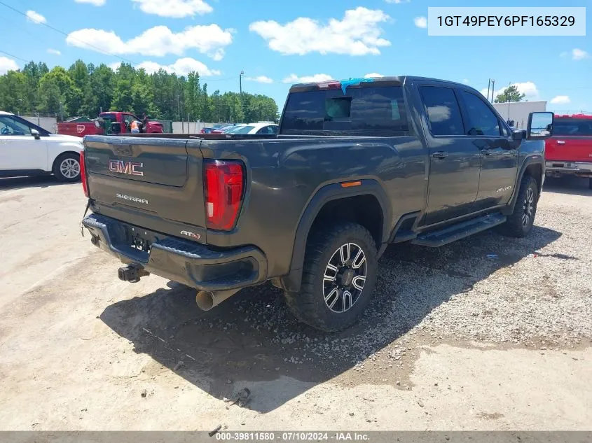 2023 GMC Sierra 2500Hd 4Wd Standard Bed At4 VIN: 1GT49PEY6PF165329 Lot: 39811580