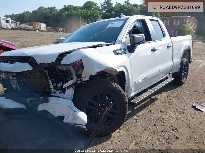 2023 GMC Sierra 1500 Pro VIN: 1GTRUAED9PZ281699 Lot: 39914223