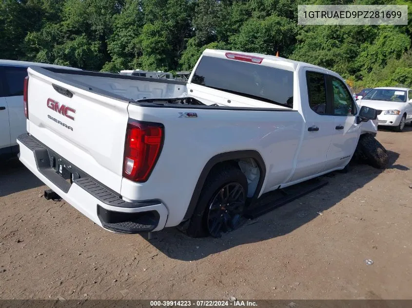 2023 GMC Sierra 1500 Pro VIN: 1GTRUAED9PZ281699 Lot: 39914223