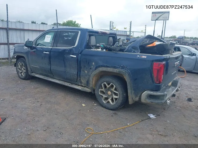 1GTUUDE87PZ247534 2023 GMC Sierra 1500 Slt