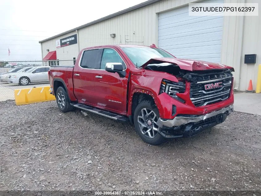 2023 GMC Sierra 1500 Slt VIN: 3GTUUDED7PG162397 Lot: 39954367