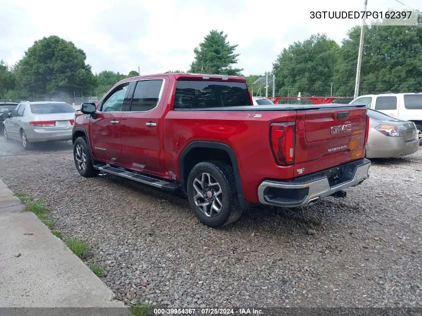 2023 GMC Sierra 1500 Slt VIN: 3GTUUDED7PG162397 Lot: 39954367