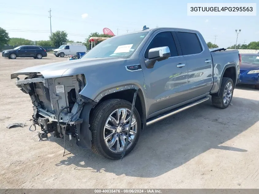 2023 GMC Sierra 1500 4Wd Short Box Denali VIN: 3GTUUGEL4PG295563 Lot: 40035476