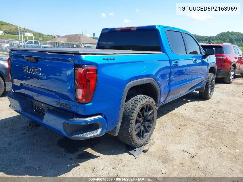 2023 GMC Sierra 1500 4Wd Short Box Elevation With 3Sb VIN: 1GTUUCED6PZ163969 Lot: 40076369