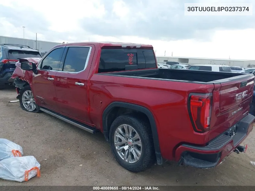 3GTUUGEL8PG237374 2023 GMC Sierra 1500 4Wd Short Box Denali