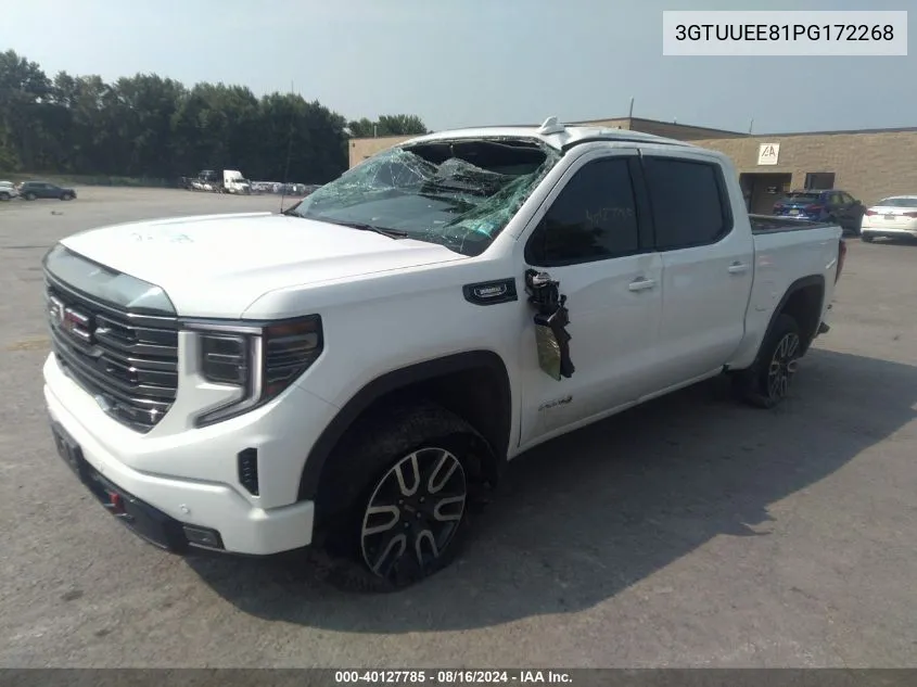 2023 GMC Sierra 1500 4Wd Short Box At4 VIN: 3GTUUEE81PG172268 Lot: 40127785