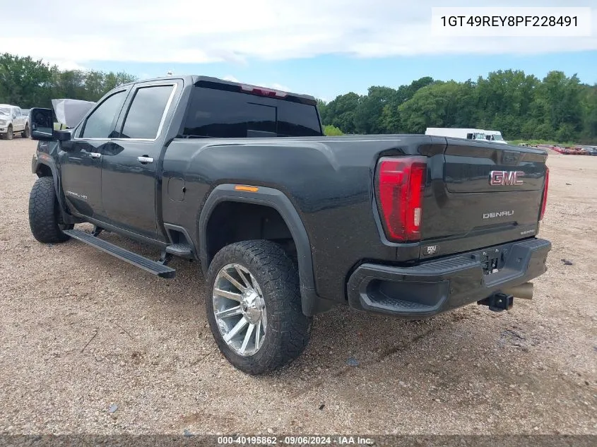 2023 GMC Sierra 2500Hd 4Wd Standard Bed Denali VIN: 1GT49REY8PF228491 Lot: 40195862