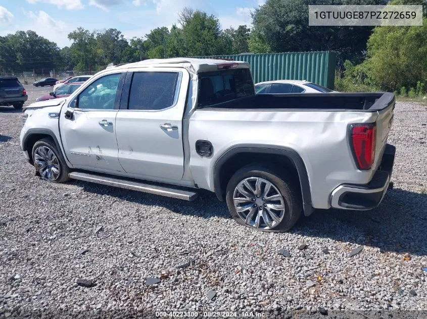 2023 GMC Sierra 1500 4Wd Short Box Denali VIN: 1GTUUGE87PZ272659 Lot: 40223300