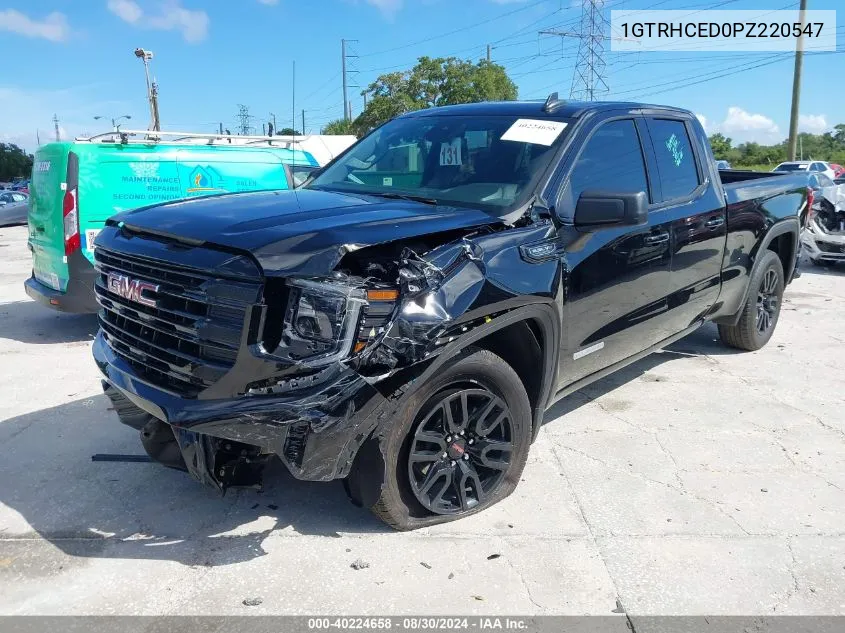 2023 GMC Sierra 1500 Elevation VIN: 1GTRHCED0PZ220547 Lot: 40224658