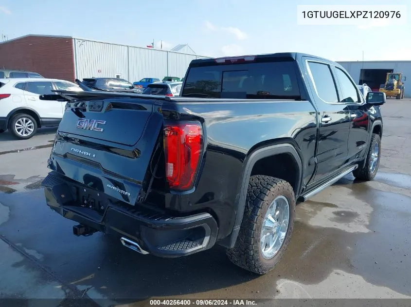 2023 GMC Sierra 1500 4Wd Short Box Denali VIN: 1GTUUGELXPZ120976 Lot: 40256400