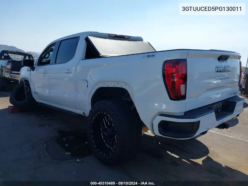 2023 GMC Sierra 1500 4Wd Short Box Elevation With 3Sb VIN: 3GTUUCED5PG130011 Lot: 40310489