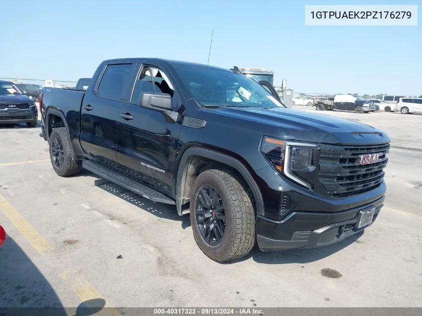 2023 GMC Sierra 1500 K1500 VIN: 1GTPUAEK2PZ176279 Lot: 40317323