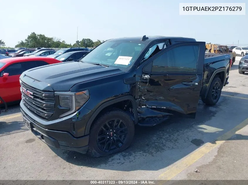 2023 GMC Sierra 1500 K1500 VIN: 1GTPUAEK2PZ176279 Lot: 40317323