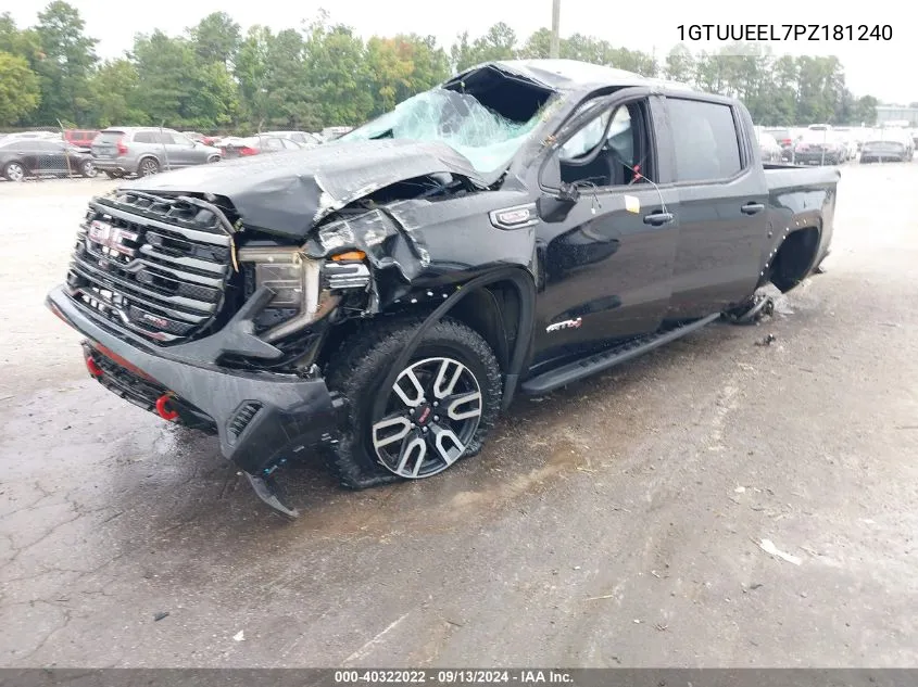 1GTUUEEL7PZ181240 2023 GMC Sierra K1500 At4