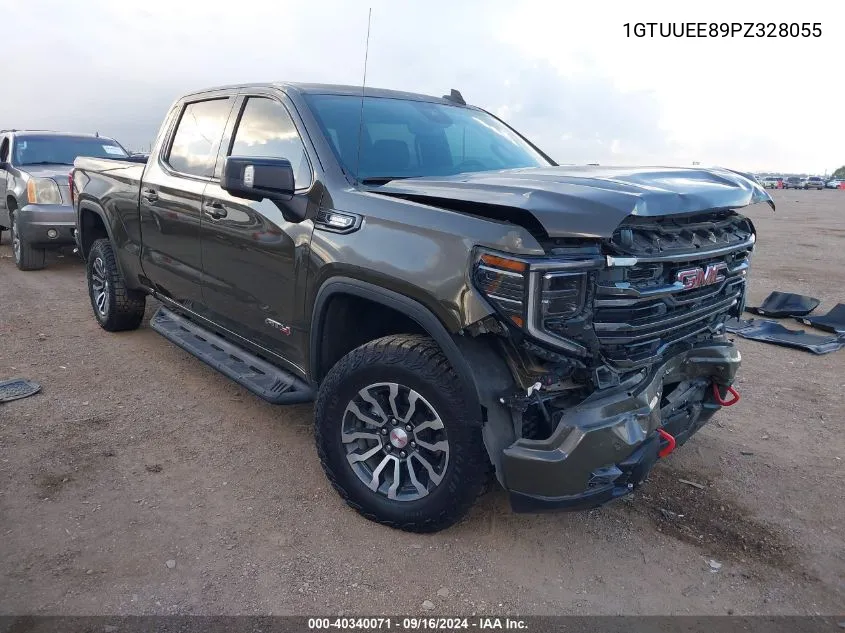 2023 GMC Sierra 1500 4Wd Standard Box At4 VIN: 1GTUUEE89PZ328055 Lot: 40340071