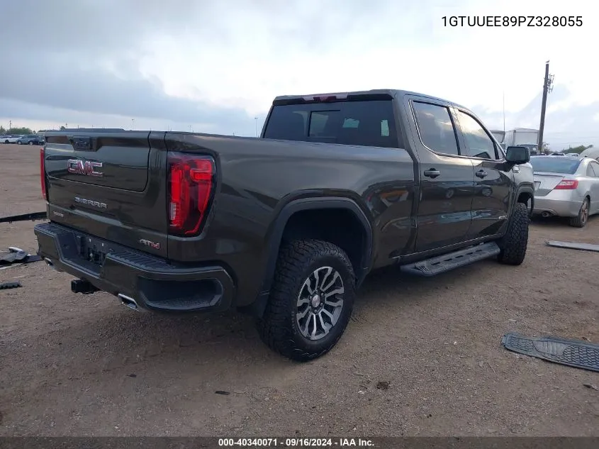 2023 GMC Sierra 1500 4Wd Standard Box At4 VIN: 1GTUUEE89PZ328055 Lot: 40340071