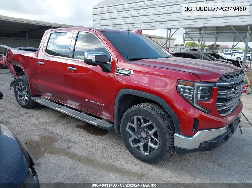 2023 GMC Sierra K1500 Slt VIN: 3GTUUDED7PG249460 Lot: 40411498