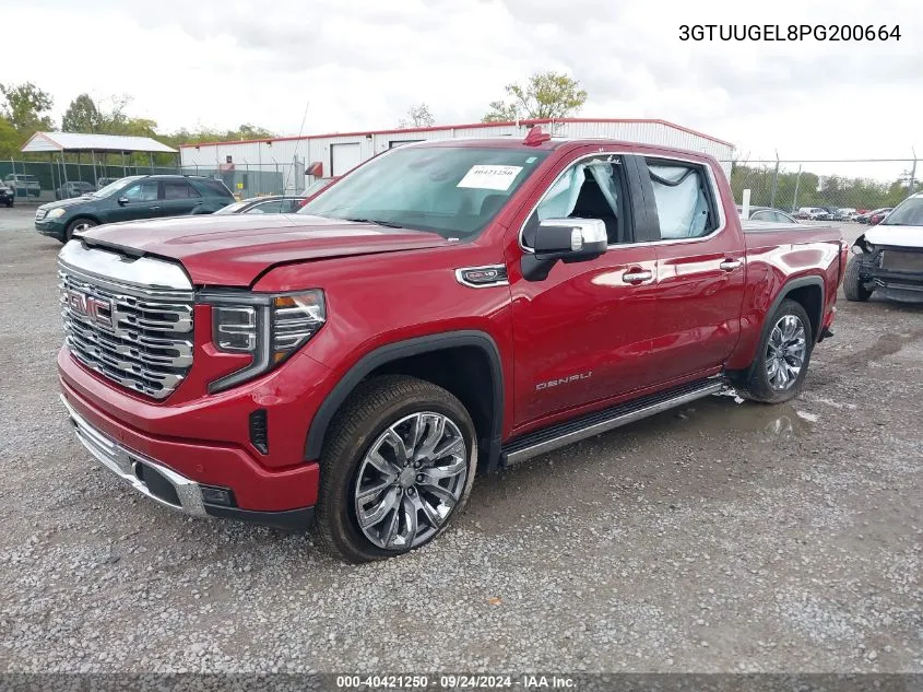 2023 GMC Sierra 1500 4Wd Short Box Denali VIN: 3GTUUGEL8PG200664 Lot: 40421250