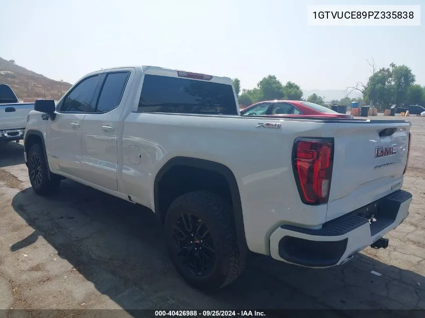 1GTVUCE89PZ335838 2023 GMC Sierra 1500 4Wd Double Cab Standard Box Elevation With 3Sb