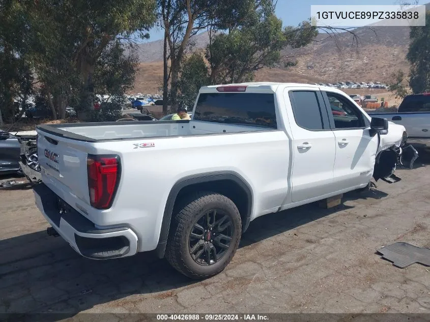 2023 GMC Sierra 1500 4Wd Double Cab Standard Box Elevation With 3Sb VIN: 1GTVUCE89PZ335838 Lot: 40426988