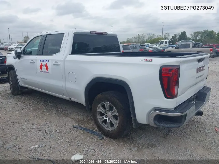 2023 GMC Sierra K1500 Sle VIN: 3GTUUBED7PG273049 Lot: 40441469