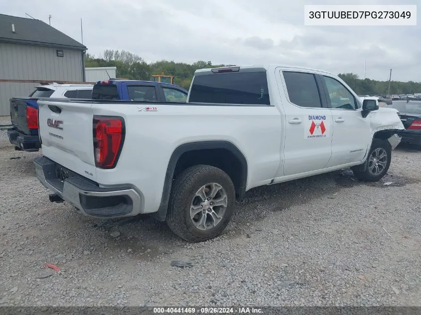 2023 GMC Sierra K1500 Sle VIN: 3GTUUBED7PG273049 Lot: 40441469