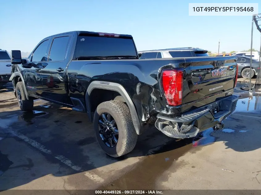 1GT49PEY5PF195468 2023 GMC Sierra 2500Hd 4Wd Standard Bed At4