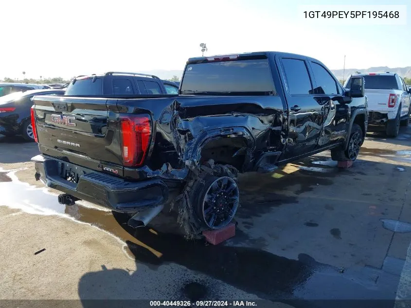 2023 GMC Sierra 2500Hd 4Wd Standard Bed At4 VIN: 1GT49PEY5PF195468 Lot: 40449326