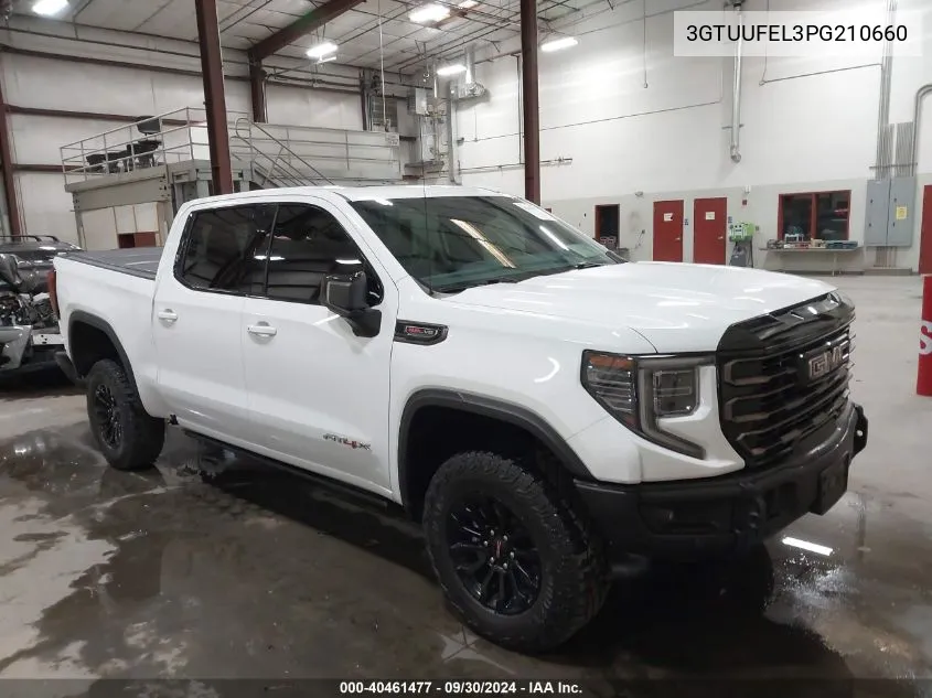 2023 GMC Sierra 1500 4Wd Short Box At4X VIN: 3GTUUFEL3PG210660 Lot: 40461477