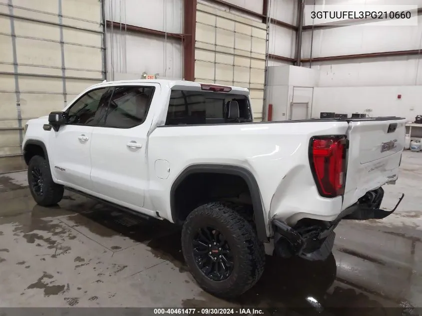 3GTUUFEL3PG210660 2023 GMC Sierra 1500 4Wd Short Box At4X