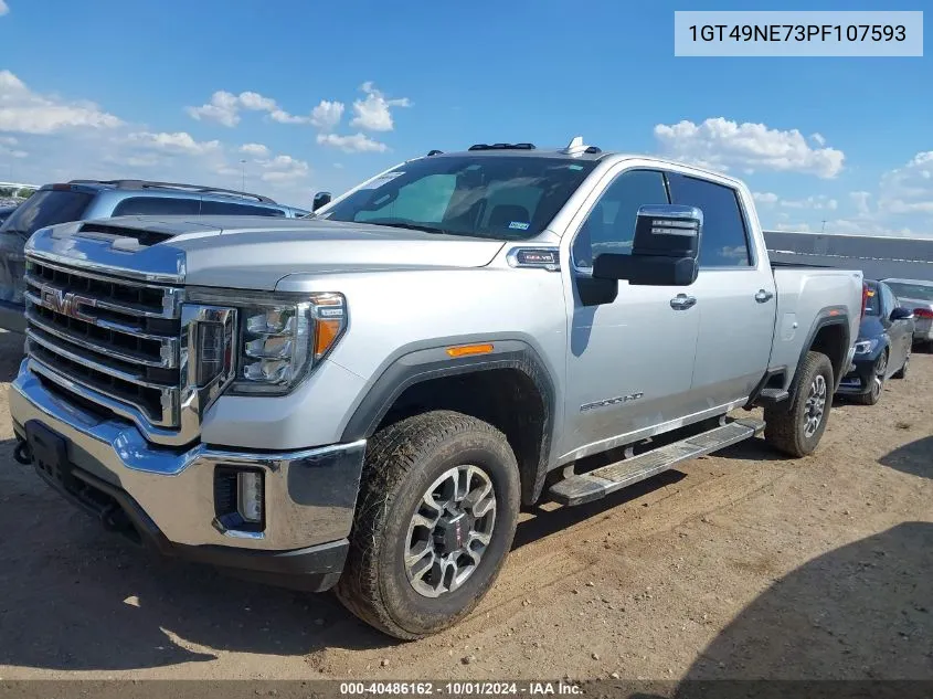 1GT49NE73PF107593 2023 GMC Sierra 2500Hd 4Wd Standard Bed Slt