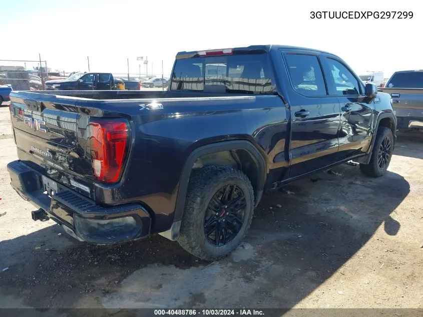 2023 GMC Sierra 1500 4Wd Short Box Elevation With 3Sb VIN: 3GTUUCEDXPG297299 Lot: 40488786