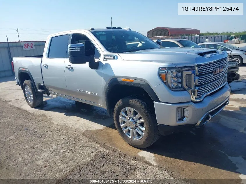 2023 GMC Sierra 2500Hd 4Wd Standard Bed Denali VIN: 1GT49REY8PF125474 Lot: 40489175