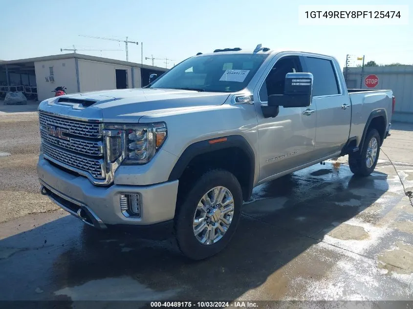 2023 GMC Sierra 2500Hd 4Wd Standard Bed Denali VIN: 1GT49REY8PF125474 Lot: 40489175