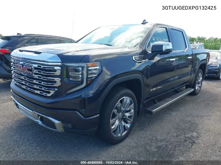 2023 GMC Sierra 1500 4Wd Short Box Denali VIN: 3GTUUGEDXPG132425 Lot: 40490085