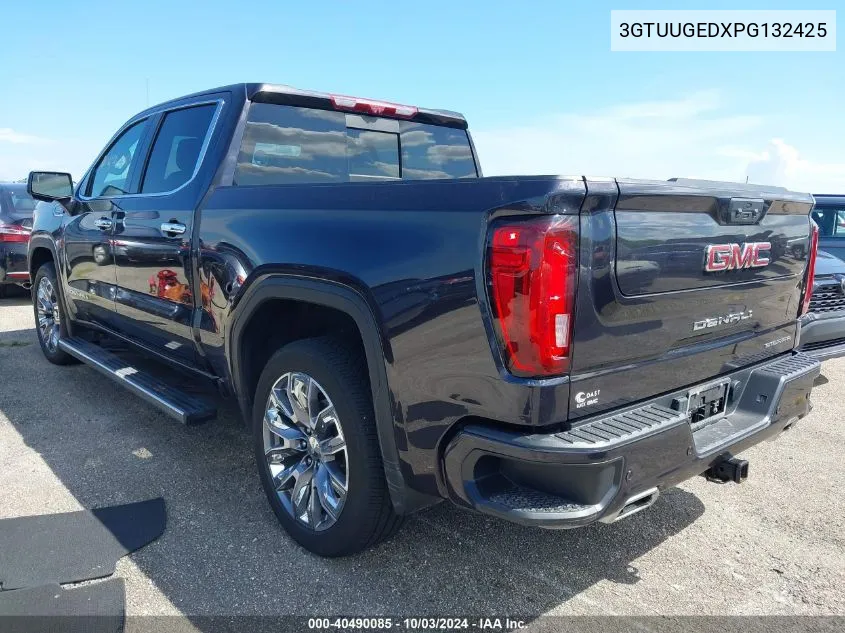 2023 GMC Sierra 1500 4Wd Short Box Denali VIN: 3GTUUGEDXPG132425 Lot: 40490085