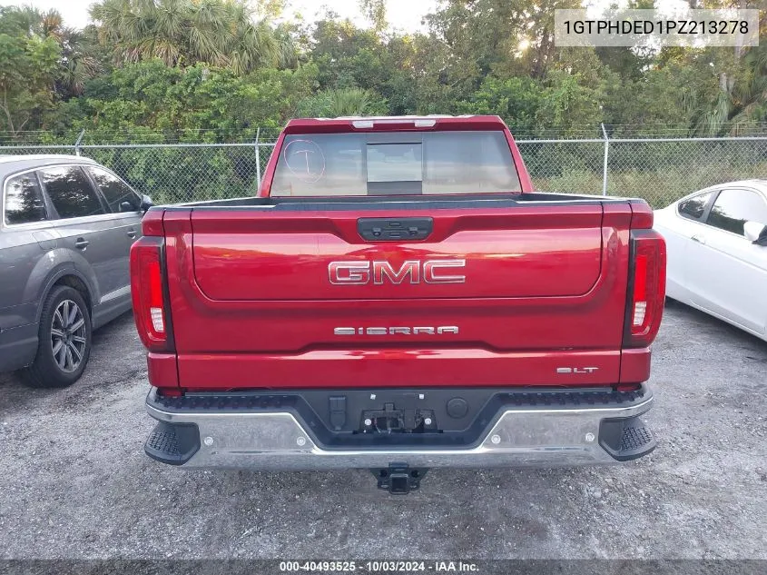 2023 GMC Sierra 1500 2Wd Short Box Slt VIN: 1GTPHDED1PZ213278 Lot: 40493525