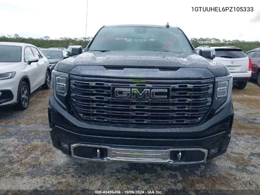 2023 GMC Sierra 1500 4Wd Short Box Denali Ultimate VIN: 1GTUUHEL6PZ105333 Lot: 40496456