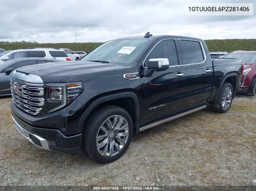 2023 GMC Sierra 1500 4Wd Short Box Denali VIN: 1GTUUGEL6PZ281406 Lot: 40507605