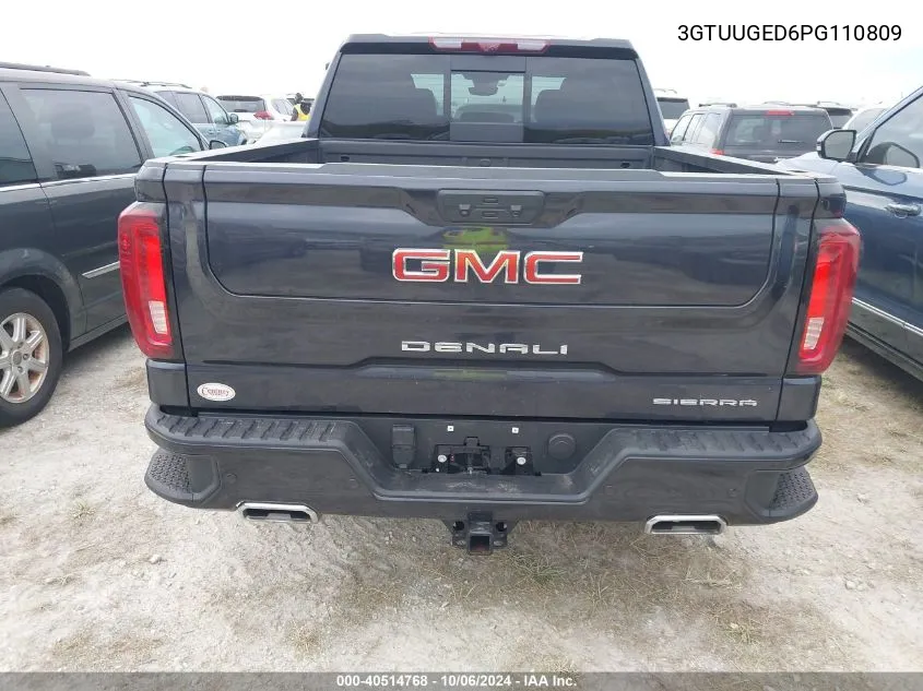 2023 GMC Sierra 1500 4Wd Short Box Denali VIN: 3GTUUGED6PG110809 Lot: 40514768