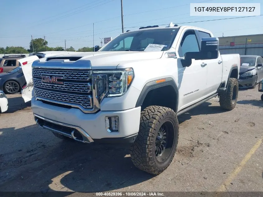 2023 GMC Sierra 2500Hd K2500 Denali VIN: 1GT49REY8PF127127 Lot: 40529396