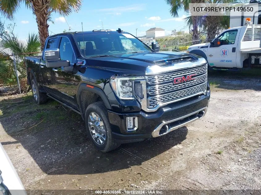 2023 GMC Sierra 2500Hd 4Wd Standard Bed Denali VIN: 1GT49REY1PF149650 Lot: 40535566