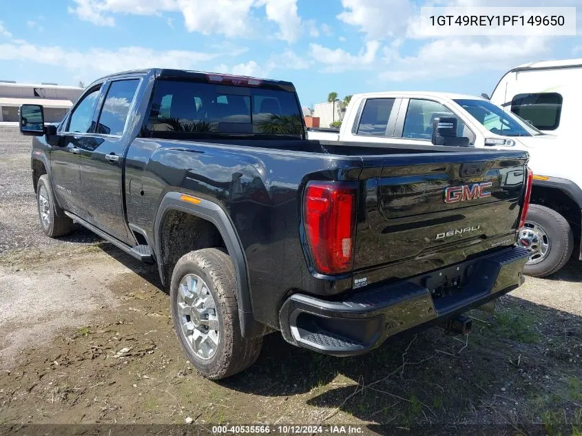 2023 GMC Sierra 2500Hd 4Wd Standard Bed Denali VIN: 1GT49REY1PF149650 Lot: 40535566